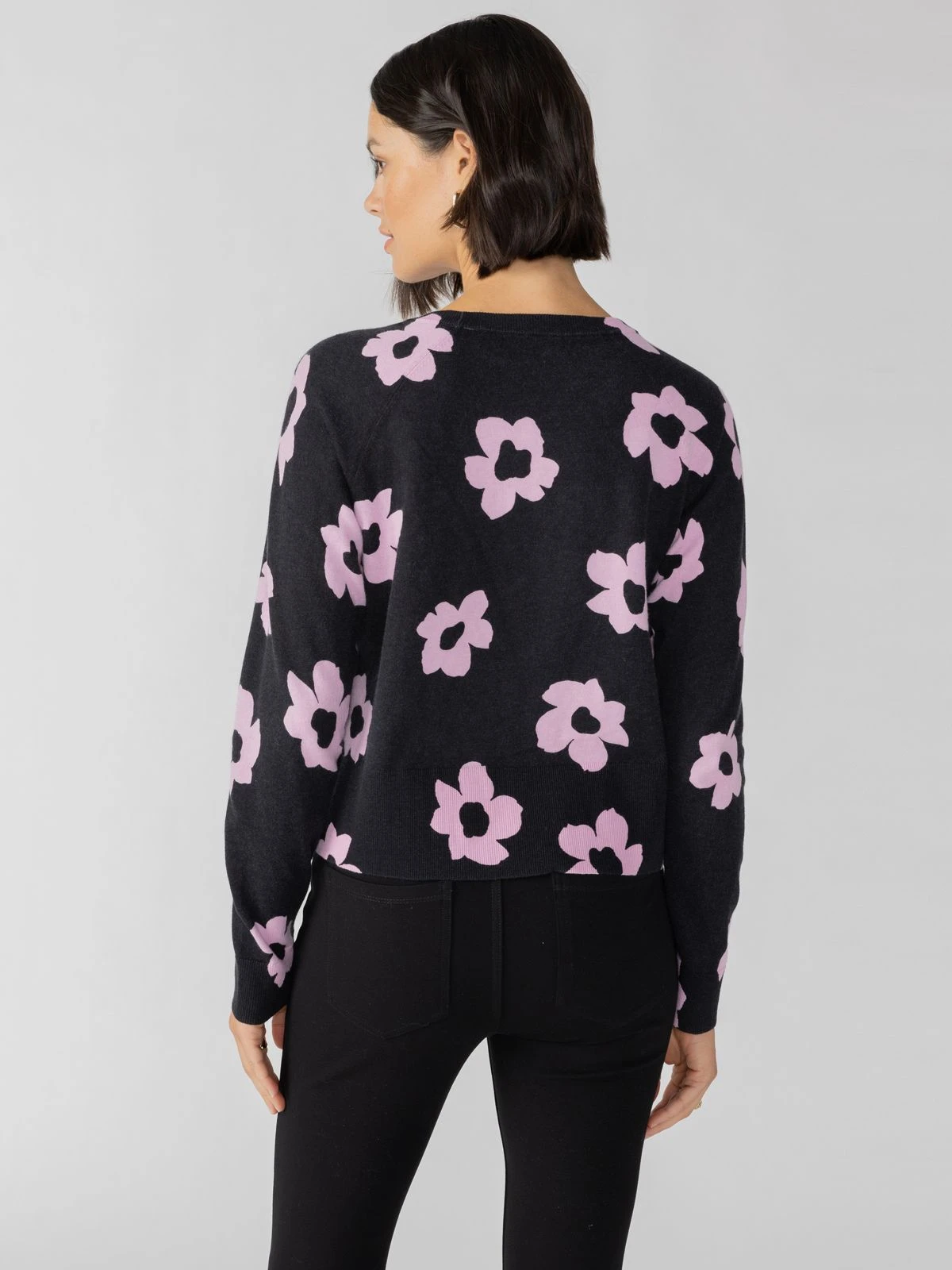 All Day Long Sweater Pink No.3 Flower Pop 5 All Day Long Sweater Pink No.3 Flower Pop - Image 5