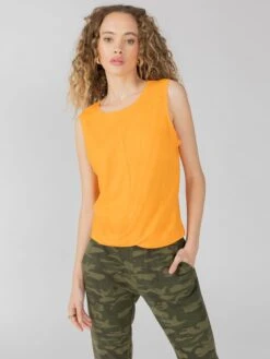 Twisted Tank Orange Sky