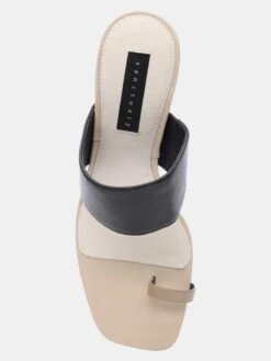 Bold Toe Loop Sandal Black/ Dark Taupe 9 Bold Toe Loop Sandal Black/ Dark Taupe -Clothing Store SA BOLD Black DkTaupe TOP