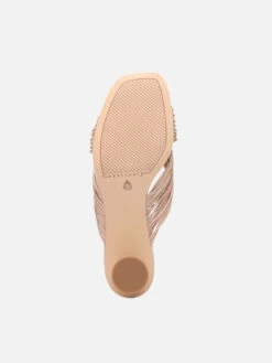 Maven Sandal Nude -Clothing Store SA MAVEN Nude Metallic BOTTOM removebg preview