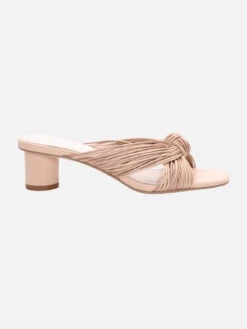 Maven Sandal Nude -Clothing Store SA MAVEN Nude Metallic PROFILE removebg preview