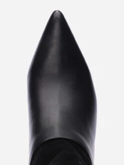 Praise Boot Black -Clothing Store SA PRAISE Black Nappa CowSuede TOP DETAIL