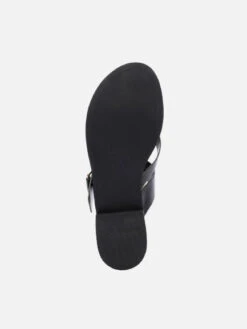 Spring Sandal Black -Clothing Store SA SPRING Black BOTTOM removebg preview