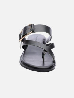 Spring Sandal Black -Clothing Store SA SPRING Black FRONT removebg preview