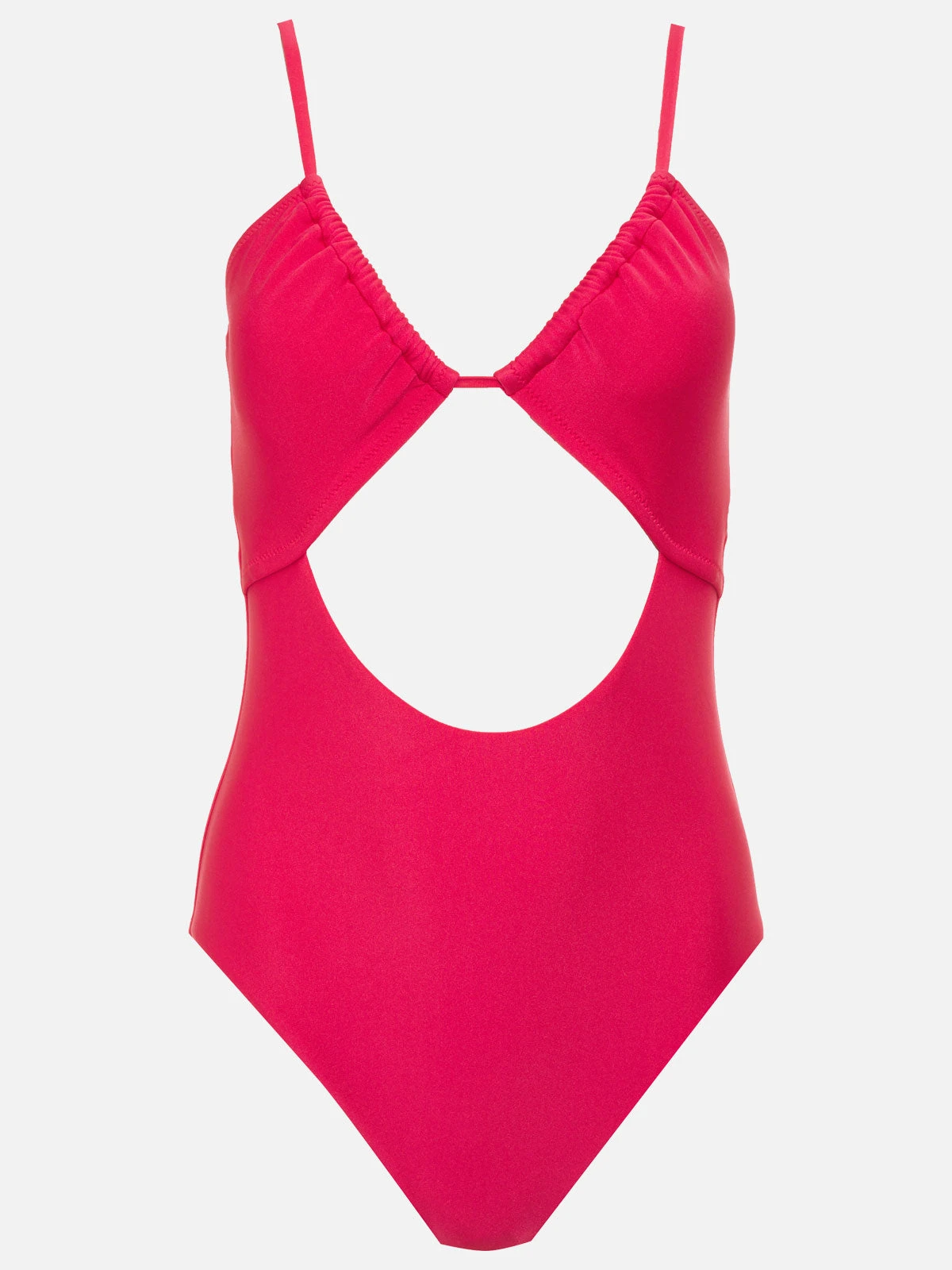 Keyhole One-Piece Mio Island Pink 3 Keyhole One-Piece Mio Island Pink - Image 3