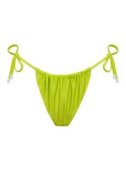 Tunnel Side Tie Hipster Bikini Bottom Green Energy 5 Tunnel Side Tie Hipster Bikini Bottom Green Energy -Clothing Store SAGL23535 GREN