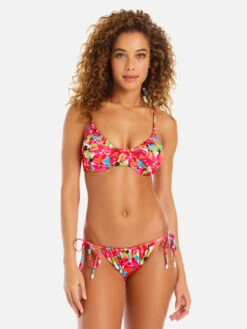 Tunnel Underwire Bikini Top Geranium