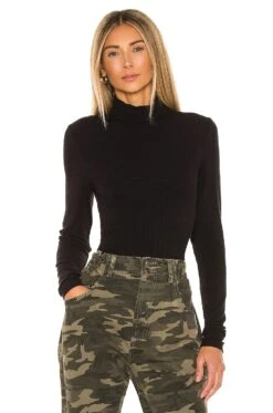 Sanctuary Essential Turtleneck Black