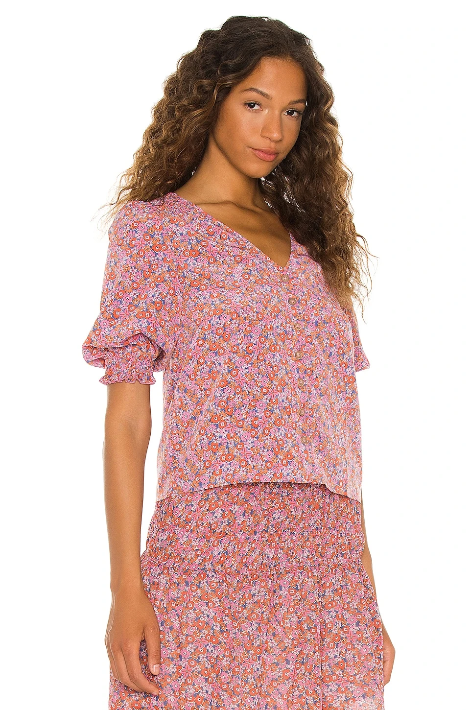 Sanctuary It's A Must Blouse Meadow Ditsy 2 Sanctuary It's A Must Blouse Meadow Ditsy - Image 2