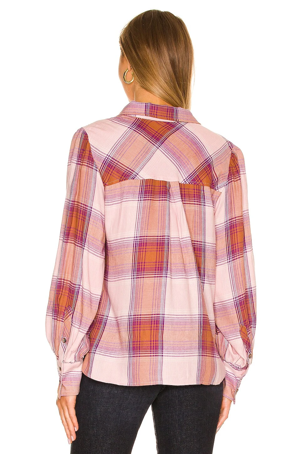 Sanctuary Fireside Boyfriend Shirt Chalet Plaid 3 Sanctuary Fireside Boyfriend Shirt Chalet Plaid - Image 3