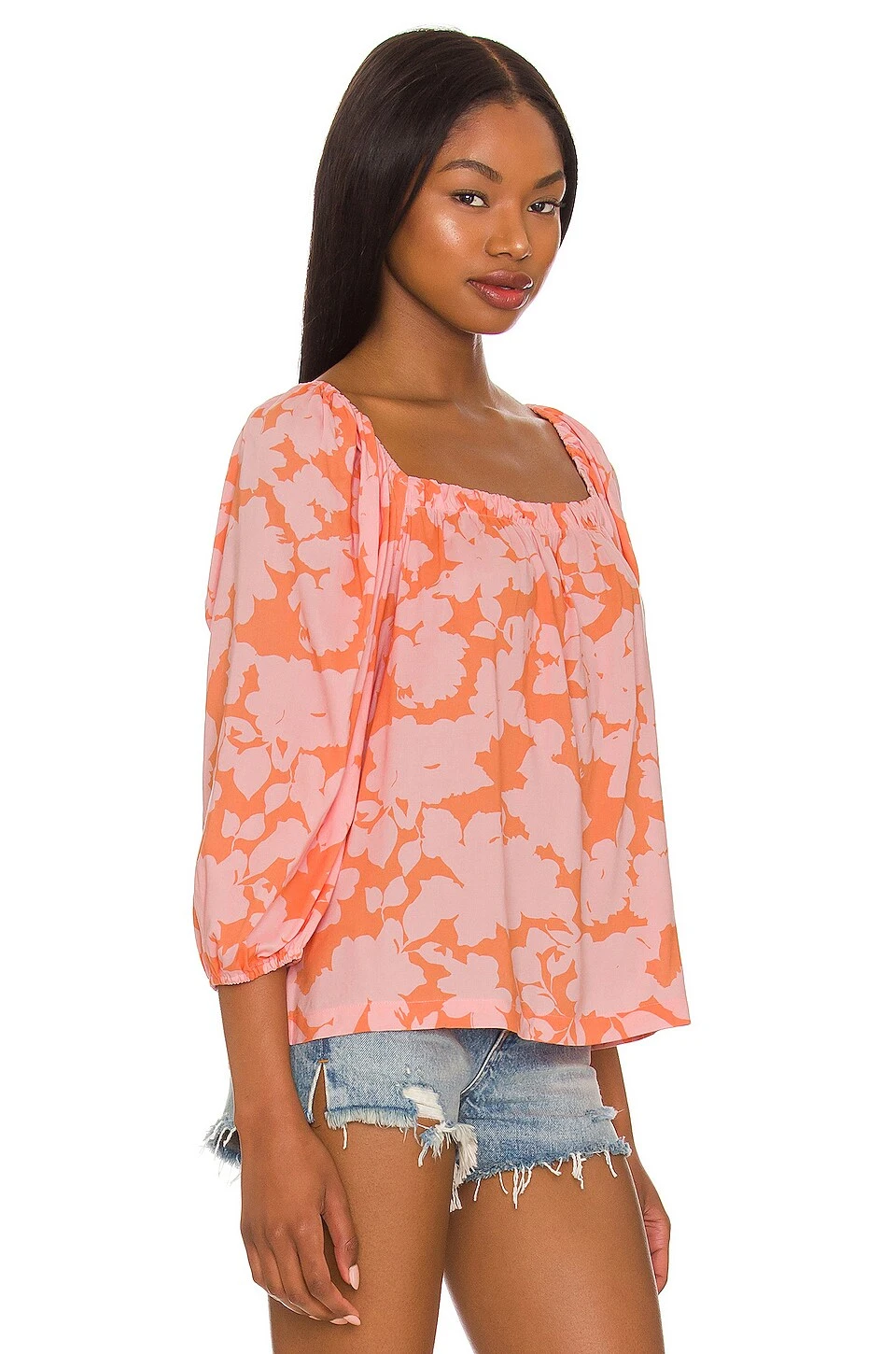 Sanctuary Spring Square Neck Melon Field 2 Sanctuary Spring Square Neck Melon Field - Image 2