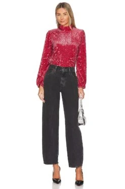 Sanctuary JERSEY ALL NIGHTER Rouge -Clothing Store SANC WS723 V4