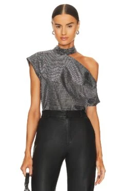 Sanctuary Part Time Lover Tee Silver Metallic