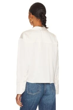 Sanctuary Twist Detail Blouse Winter White -Clothing Store SANC WS734 V3