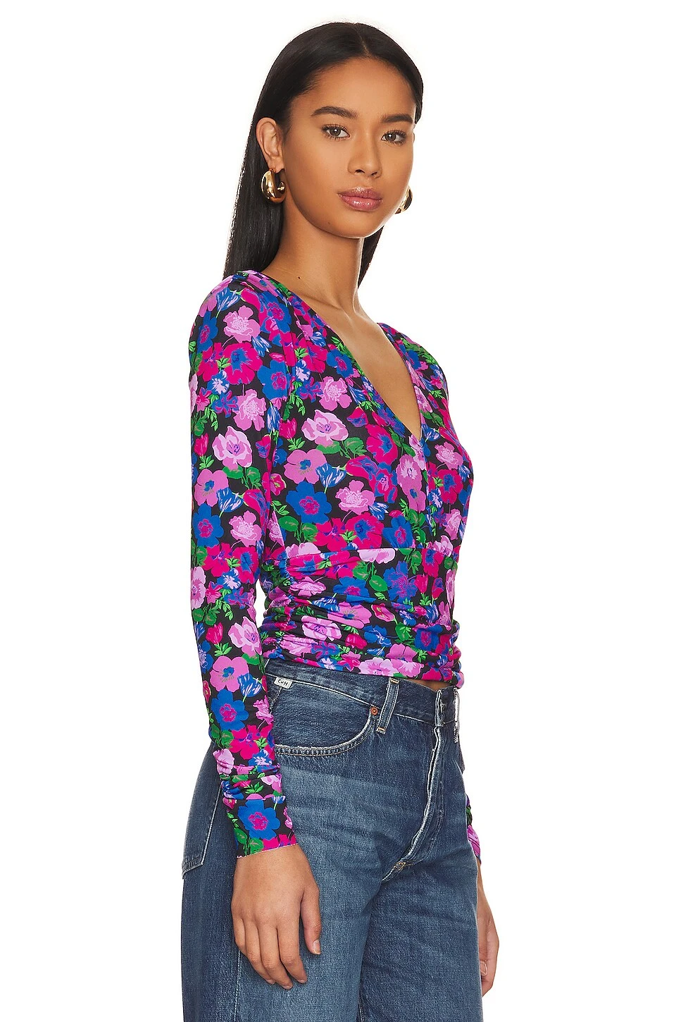 Sanctuary Eye Catcher V Neck Top Jewel Garden 2 Sanctuary Eye Catcher V Neck Top Jewel Garden - Image 2