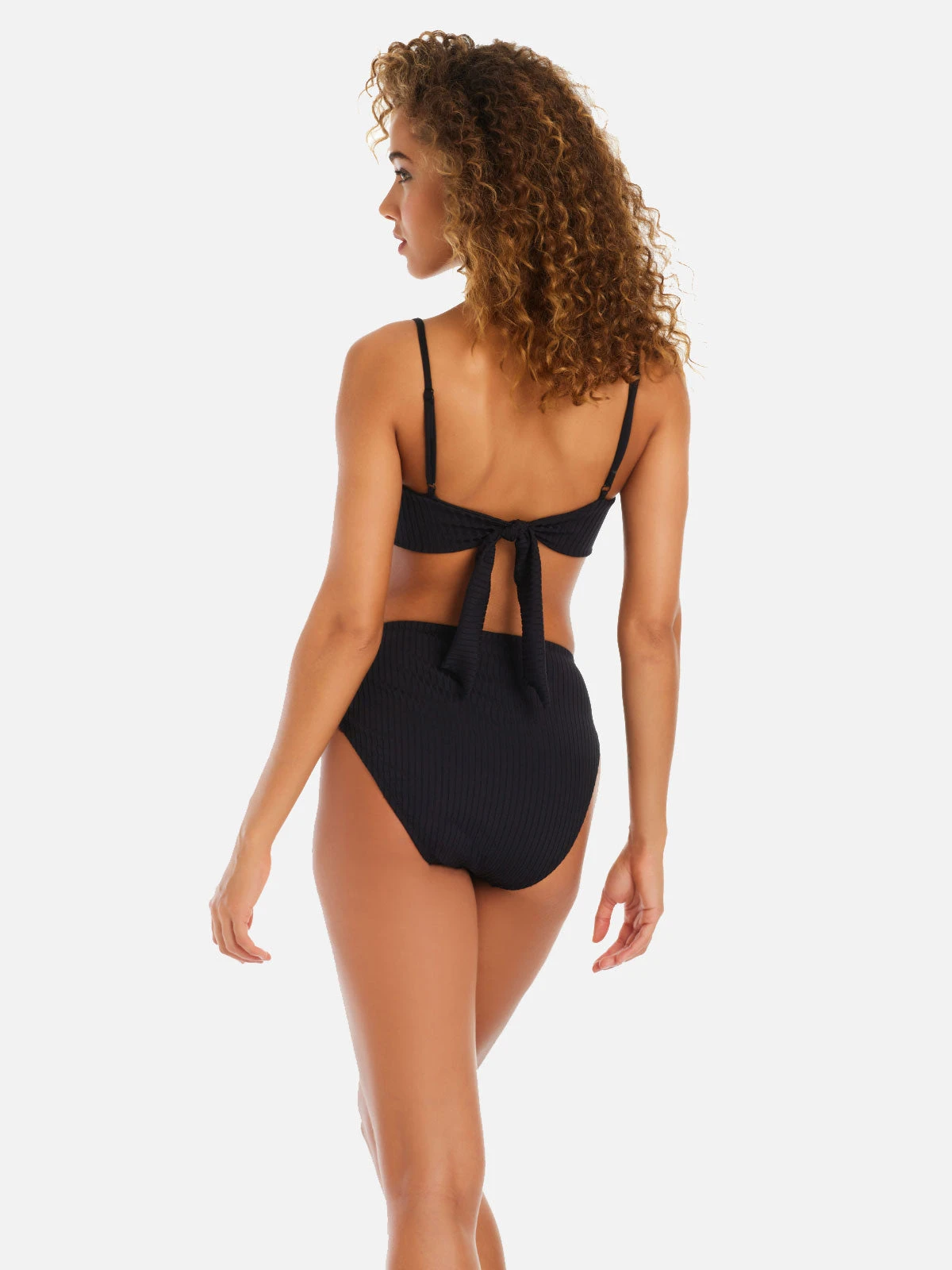 Bandeau Bikini Top Black 2 Bandeau Bikini Top Black - Image 2