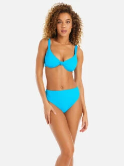 High Leg High Rise Bikini Bottom Summer Cy