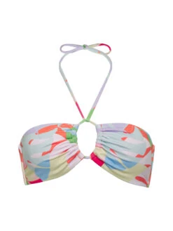 Tunnel Front Bandeau Bikini Top Summer Palms -Clothing Store SASP23162 SUPA