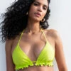 Tunnel Triangle Bikini Top Green Energy