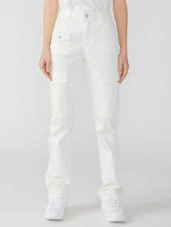 Poppy Cargo Semi High Rise Pant Powdered Sugar -Clothing Store pvQWDXr4