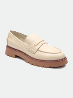 Westside Loafer Oatmilk -Clothing Store shoeflats 0004 SA WESTSIDE Soft Veg Leather Oatmilk 3Q