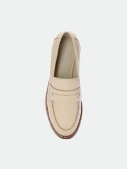 Westside Loafer Oatmilk -Clothing Store shoeflats 0005 SA WESTSIDE Soft Veg Leather Oatmilk TOP