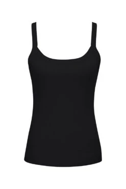 All Day Rib Tank Black -Clothing Store zc2ytw0M
